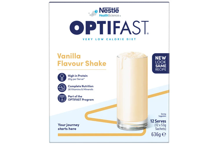 Optifast Shake Vanilla 12x53g
