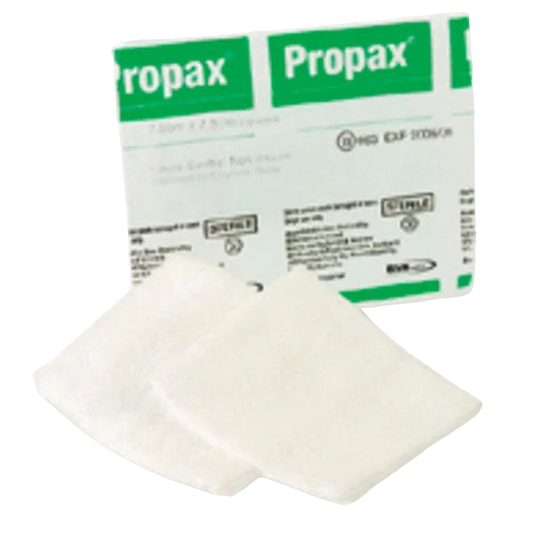PROPAX N/W 2 Swab 7.5x7.5cm 50/box