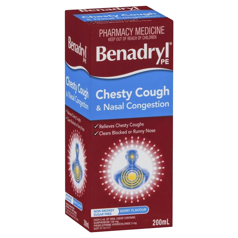 BENADRYL PE Chesty Cough Nasal 200ml