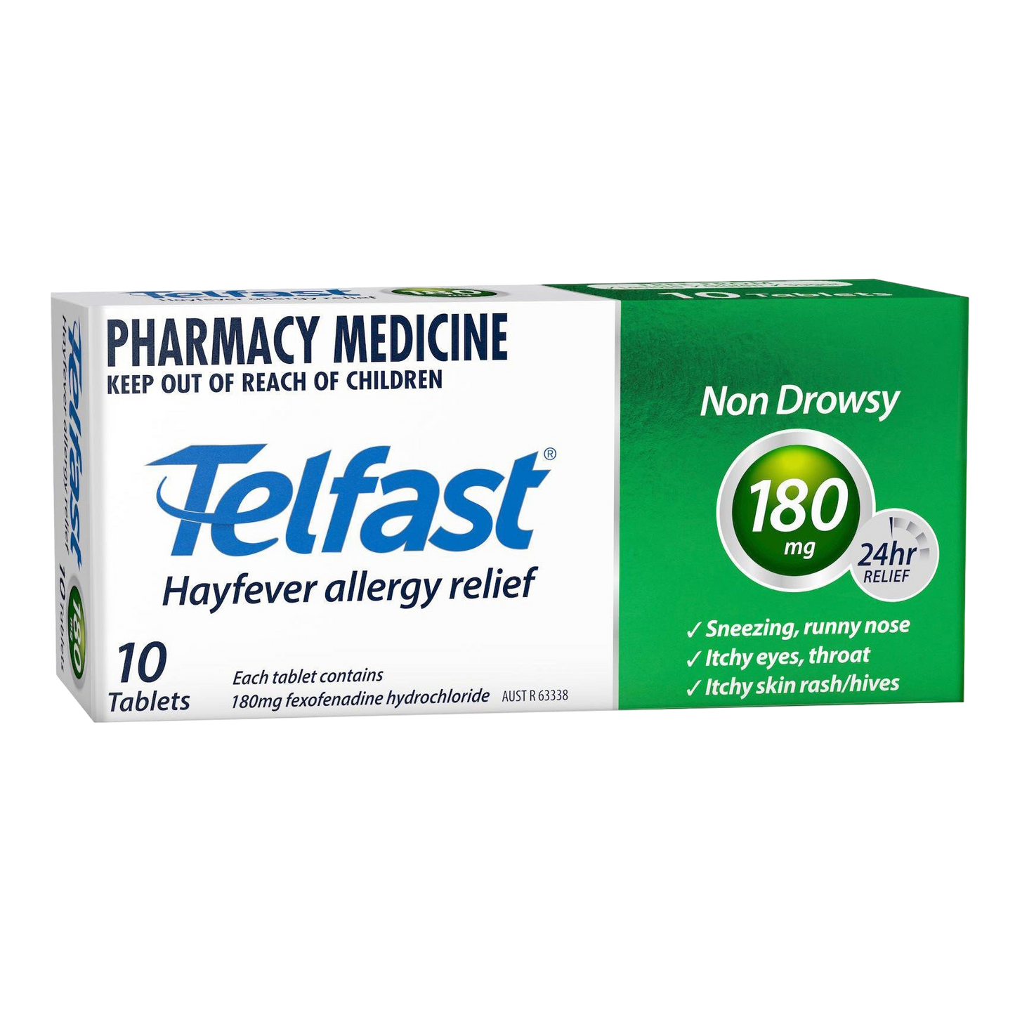 TELFAST Tablets 180mg 10s