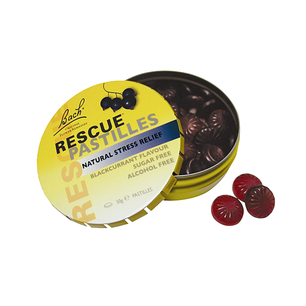 BACH Rescue Pastilles B/Currant 50g