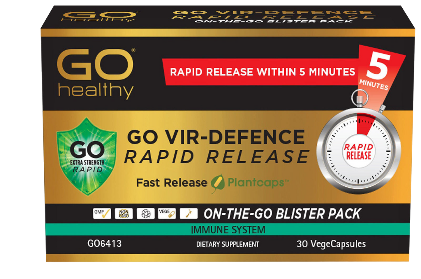 GO Vir-Defence Rapid Rel VCaps 30s