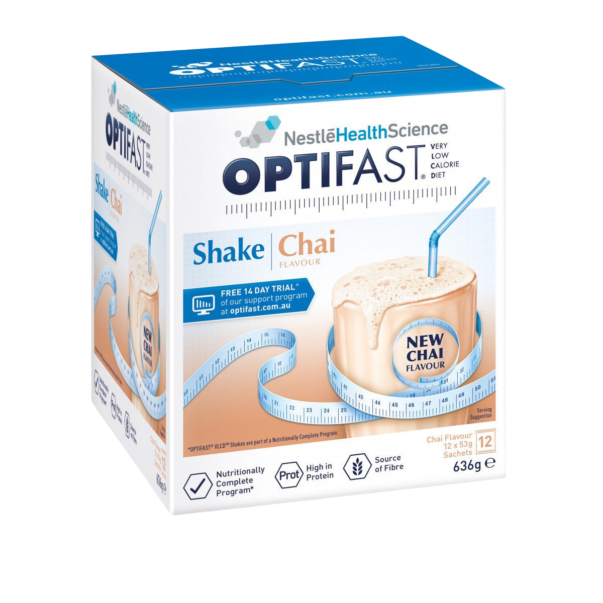 OPTIFAST VLCD Shake Chai 12x53g