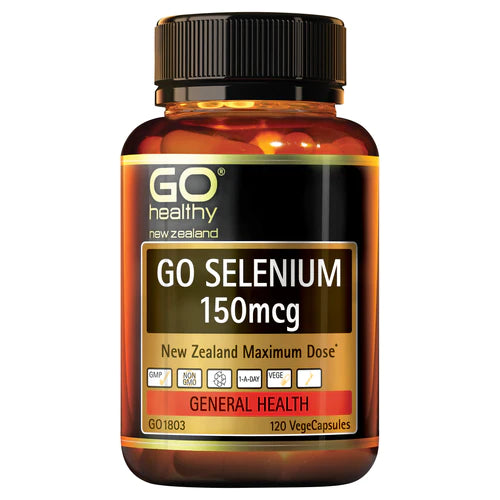 GO Selenium 150mcg VCaps 120s