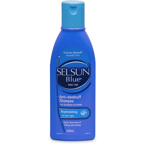 Selsun Blue Anti Dandruff Shampoo Replenishing 200ml