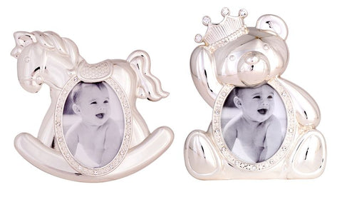 Silver baby frame 37122