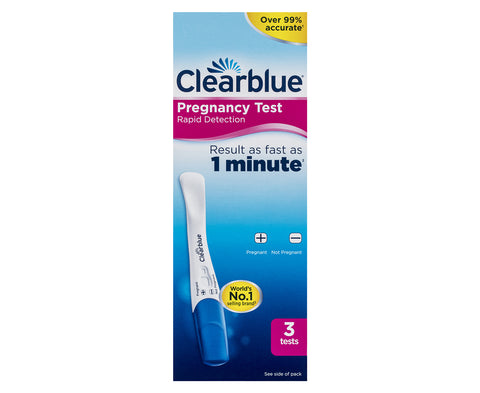 CLEARBLUE Visual Rap Det Preg Tst3pk