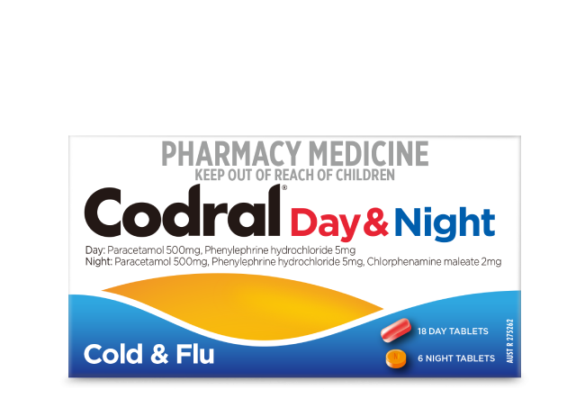 CODRAL Day/Ngt Tabs Codeine-Free 24s