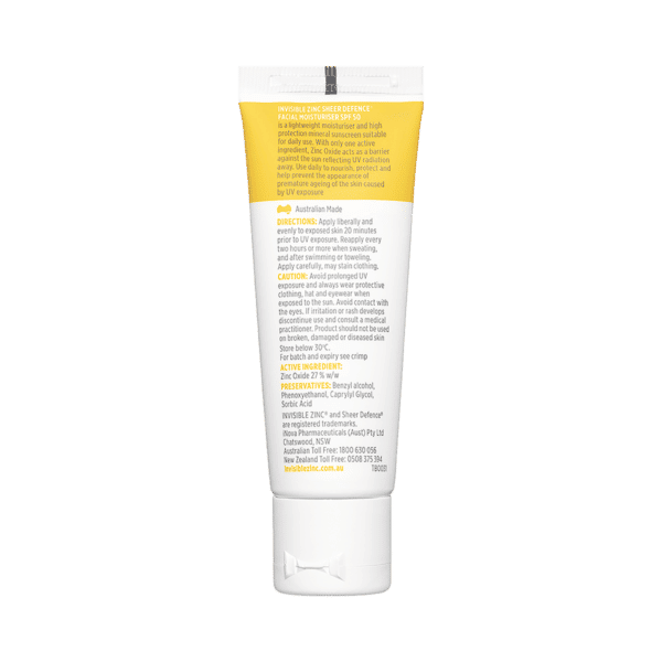 INV.ZINC SD Fac. Moist. SPF50 50g