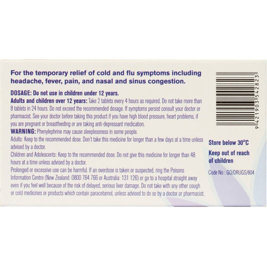 MAXIGESIC PE Cold Flu&Sinus Relf 20s
