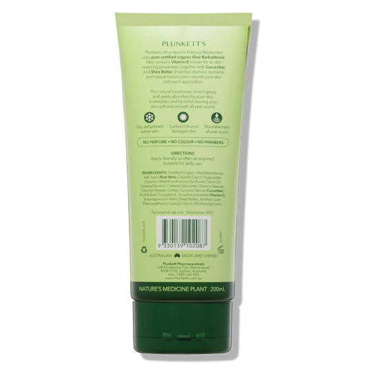 PLUNKETTS Aloe Vera Moist. 200ml