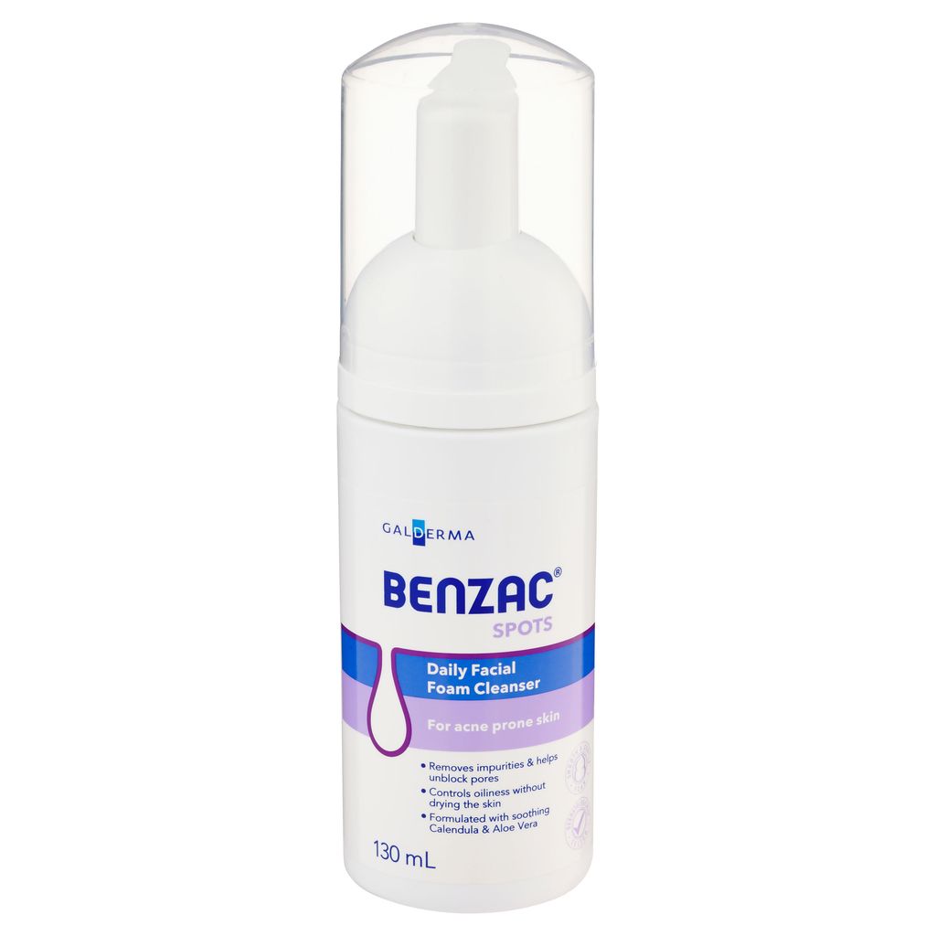 Benzac Daily Foam Cleanser 130ml