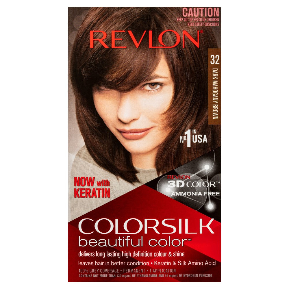 Revlon Colorsilk Dark Mahogany Brown 32