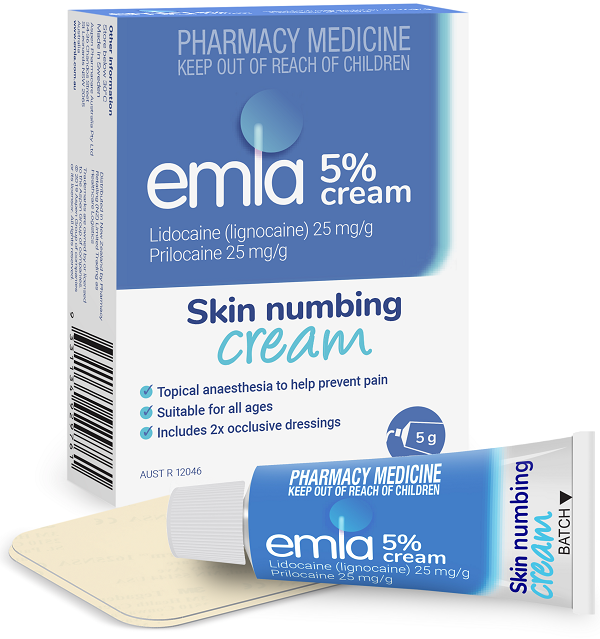 Emla Cream 5% 5g ASP