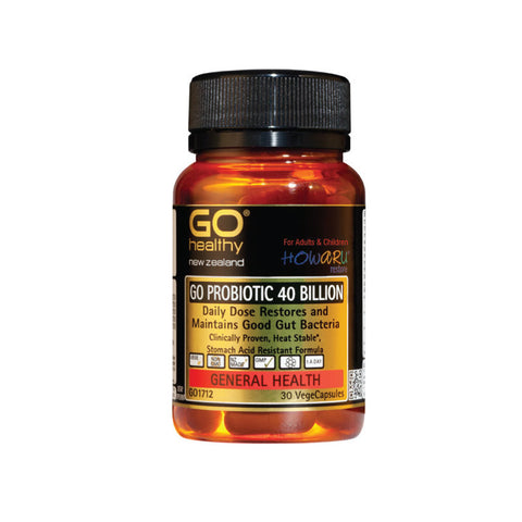 GO Probiotic 40 Billion VCaps 30s