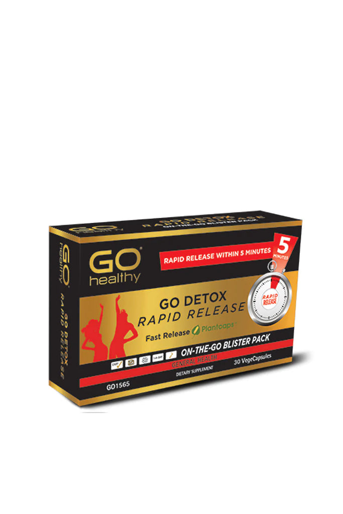 GO Detox Rapid Release 30vcaps