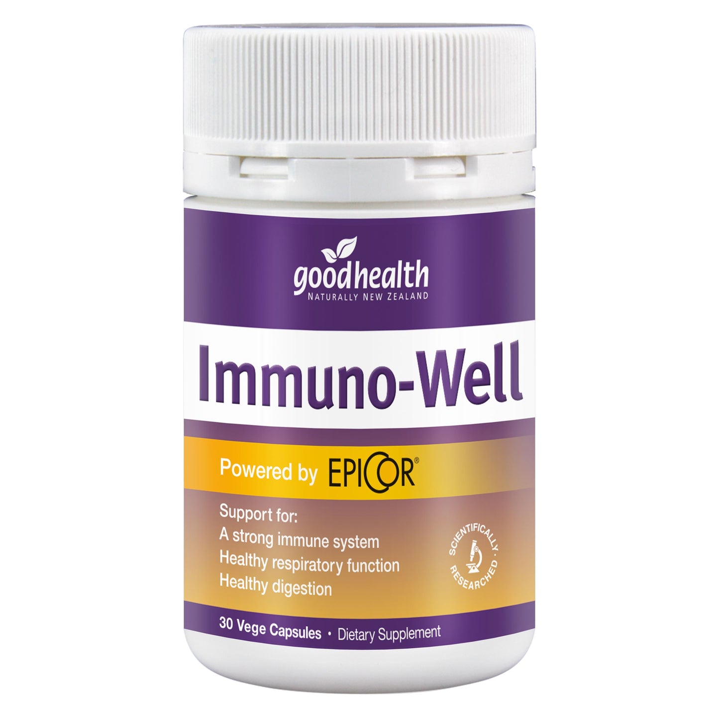 GHP Immuno-Well immune support capsules 30 pack - Baillie & Lewis Pharmacy Invercargill
