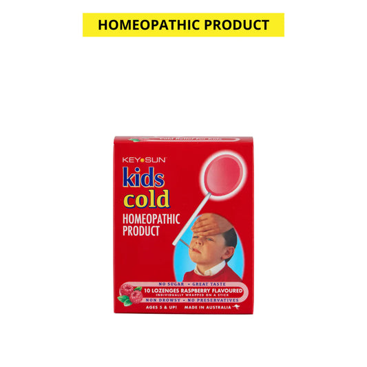 KEYSUN Kids Cold L/pops 10 Rberry