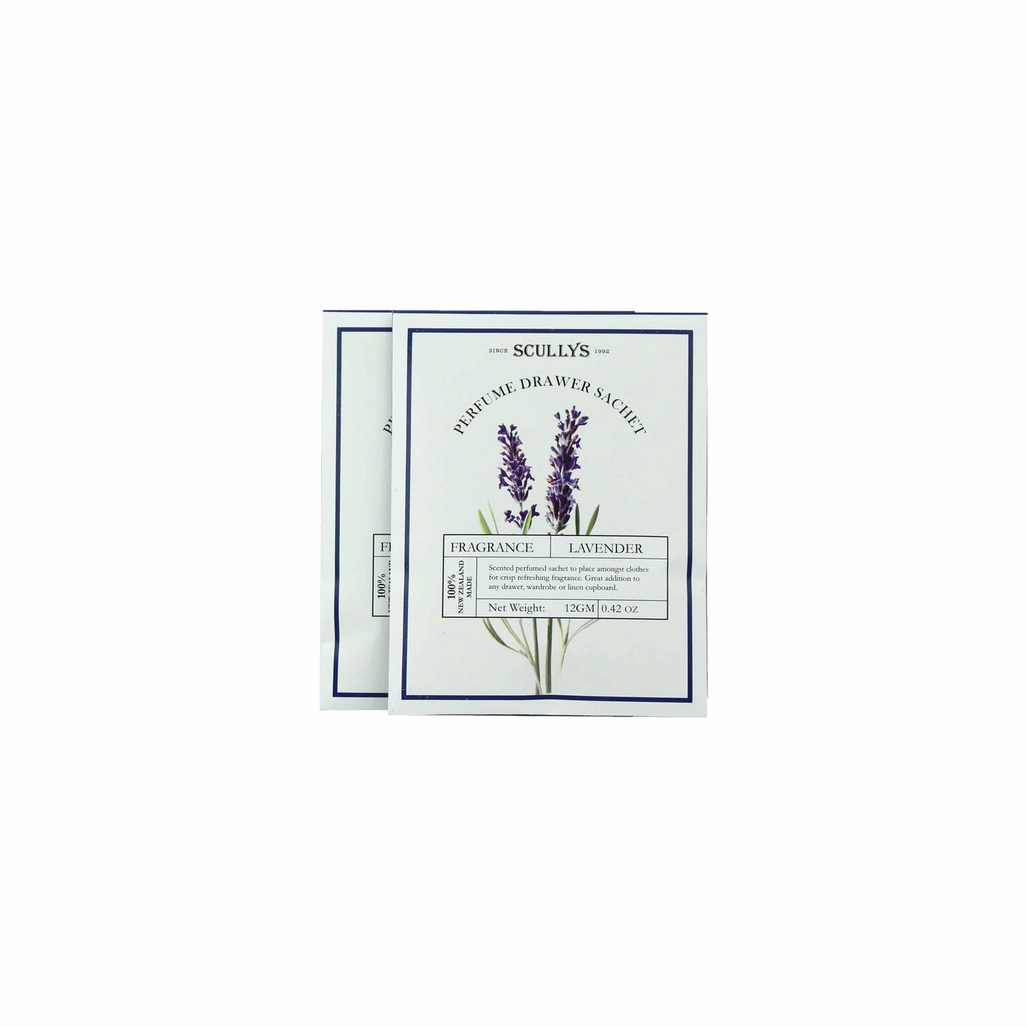 SCULLYS Lav Perfume Twn Dr. Sach 2pk