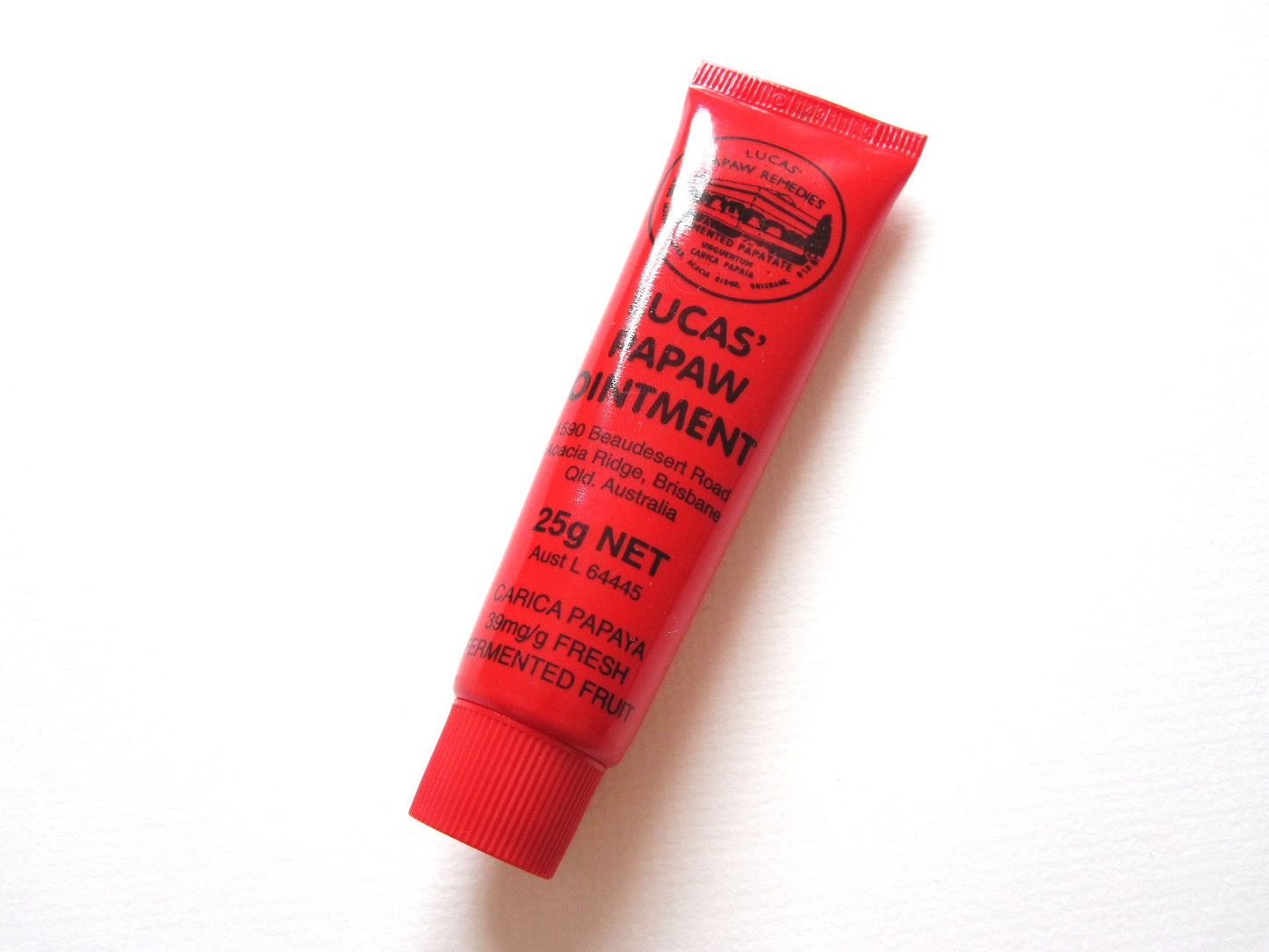 Lucas Papaw ointment 25g for chapped lips cuts and minor burns - Invercargill Pharmacy