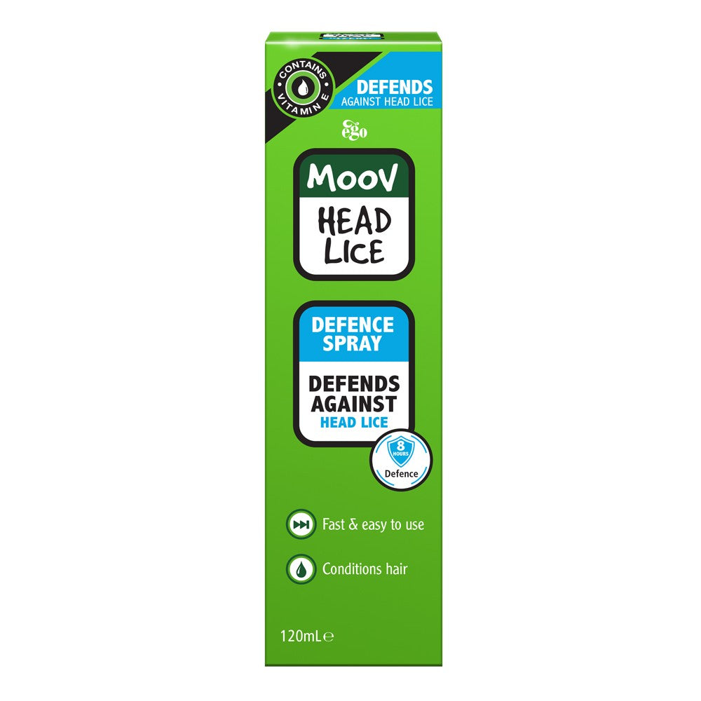 Moov Headlice Defence Spray 120ml