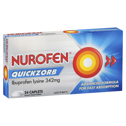 NUROFEN Quickzorb Caps 24s