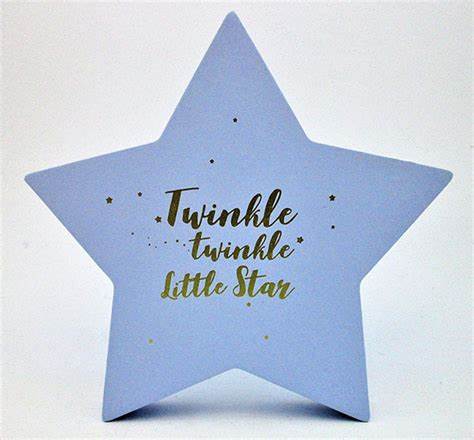 Star twinkle blue 16cmx16cm YTC143