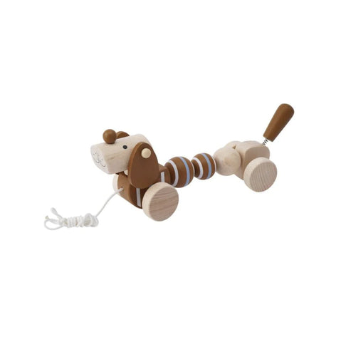 Little tribe Wooden Pull Along Puppy 4566
