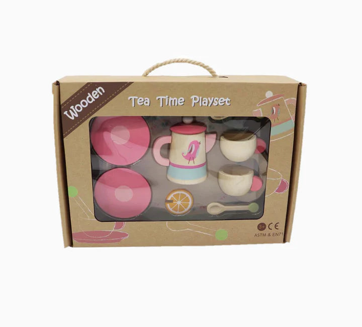 Little Tribe Wooden Tea Playset