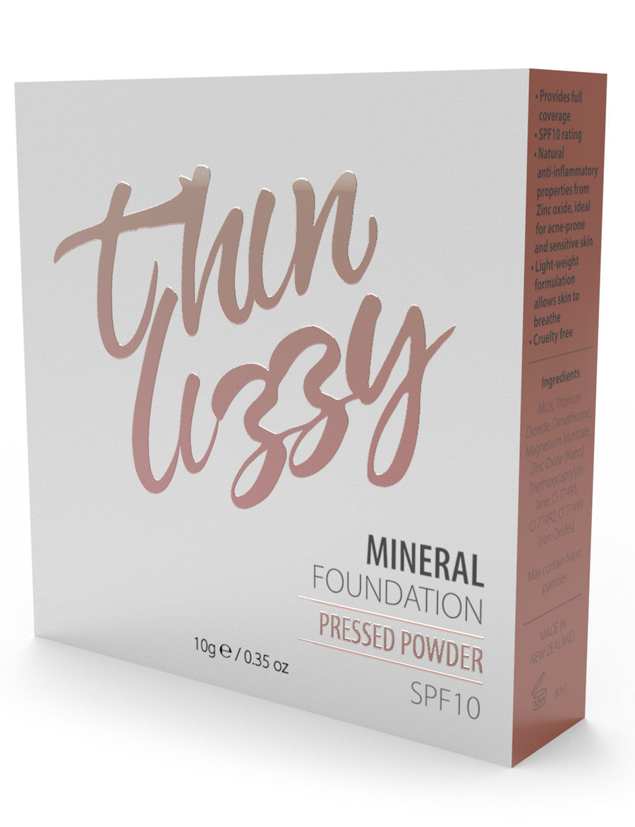Thin Lizzy mineral foundation 10g Duchess shade powder - Baillie & Lewis Pharmacy Invercargill