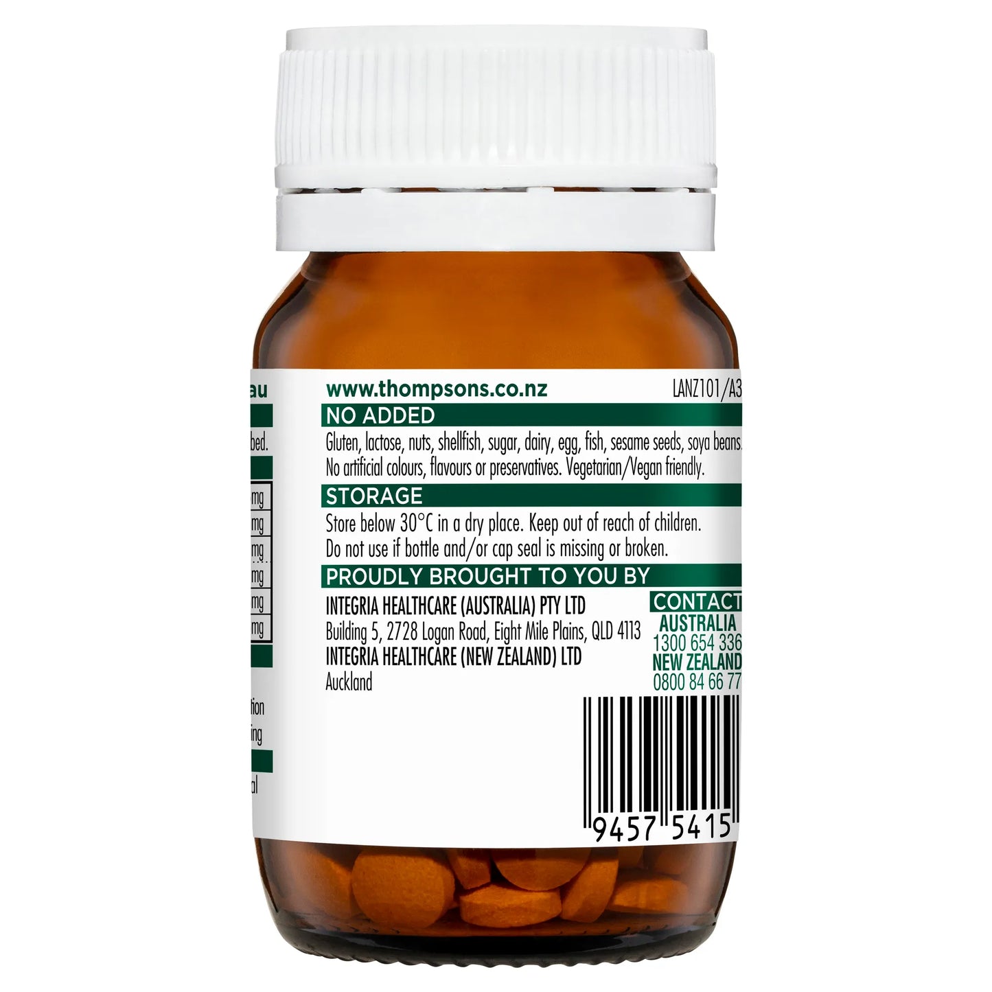 TN Vit B Regular B Complex Tabs 100s