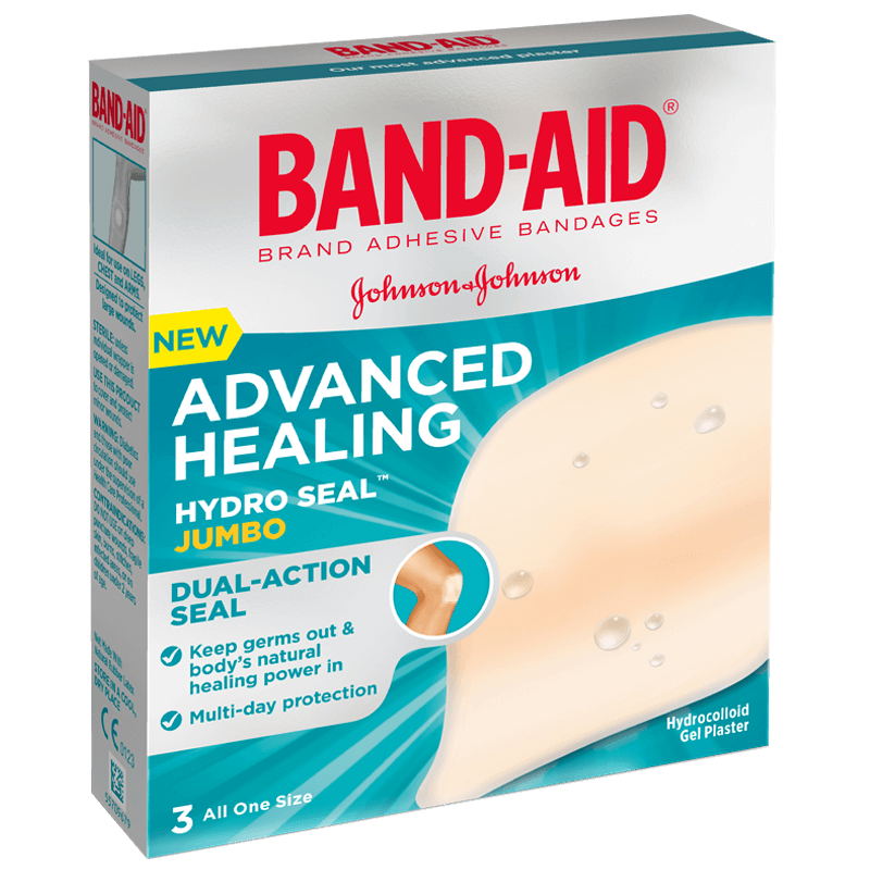 BandAid Advanced Healing Jumbo 3s