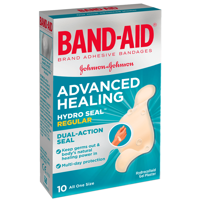 BANDAID Advanced Healing Regular 10s