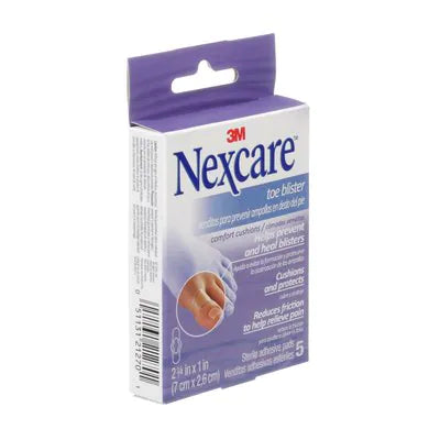 N/C Toe Blister Cush Pad 7x2.6cm 5