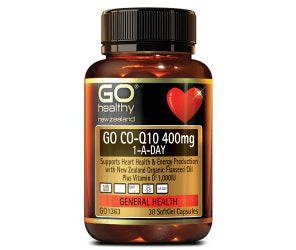 GO CoQ10 400mg 1-A-Day 30caps
