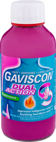 GAVISCON Dual Act. Liq P/Mint 600ml