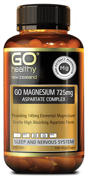 GO Mag. 725mg Asp. Comp. 100vcaps