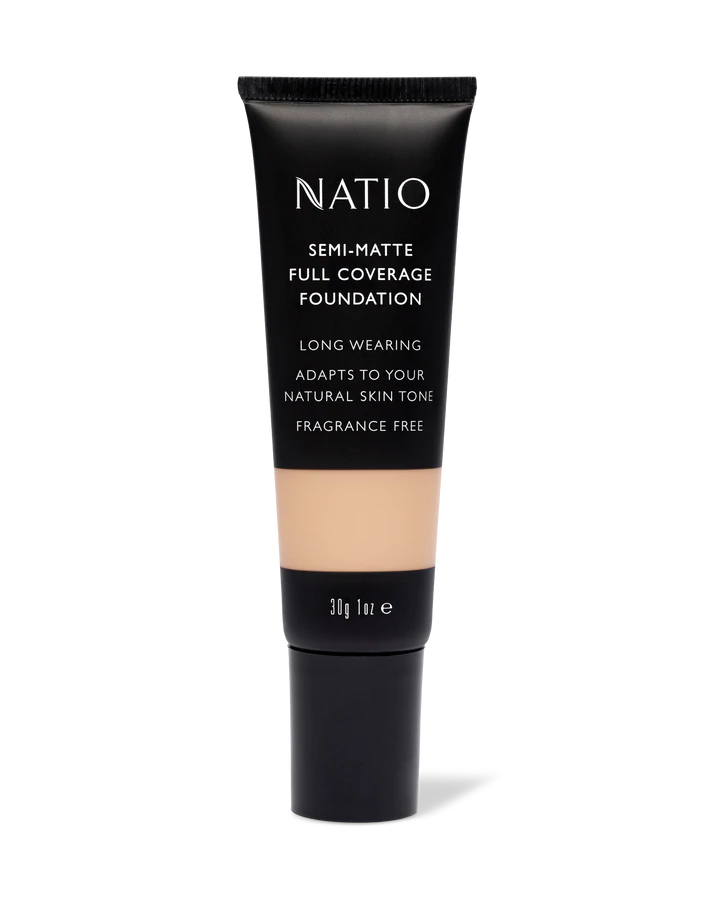 NATIO Semi Mat Full Cov Fnd Chai 30g