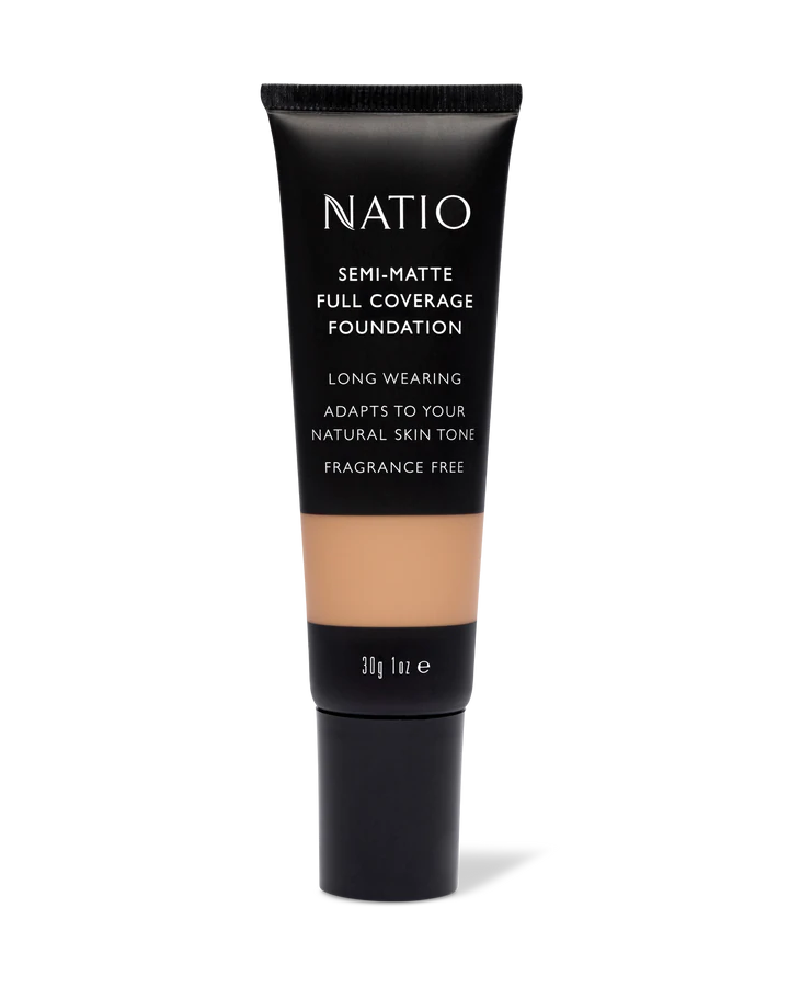 NATIO Semi Mat Full Cov Fnd Hnut 30g