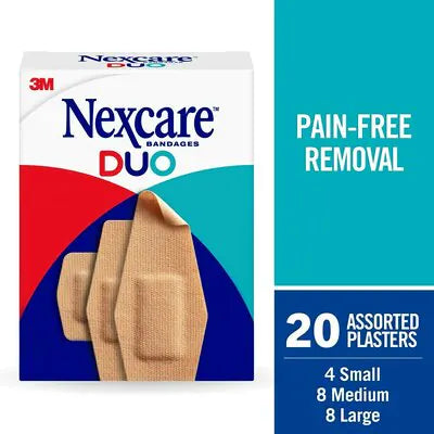 N/C Duo asst Bandages 20pk