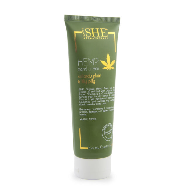 SHE Hemp Hand Cream Plum 120g
