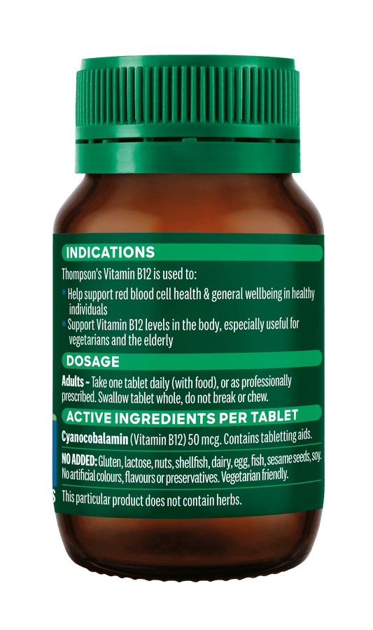 TN Vitamin B12 50mcg Tablets 100s