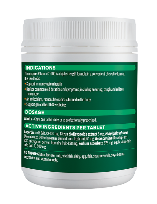 TN Vitamin C 1000mg Chewable 150s
