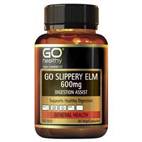 GO Slippery Elm 600mg 60vcaps