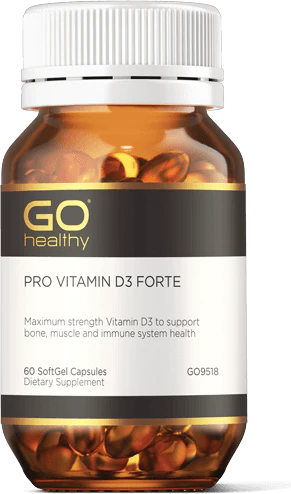 GO PRO Vit D3 Forte 60 S/Gel Cap