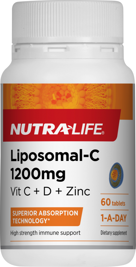 NutraLife Liposomal-C 1200 C+Zinc+D 30 tablets