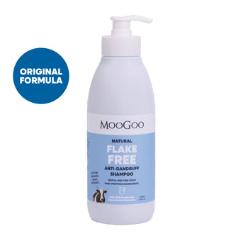 compare product MOOGOO Flake Free A/Dan Shamp 500ml