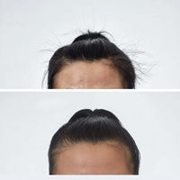 Thin Lizzy Smooth Hair Wand before and after