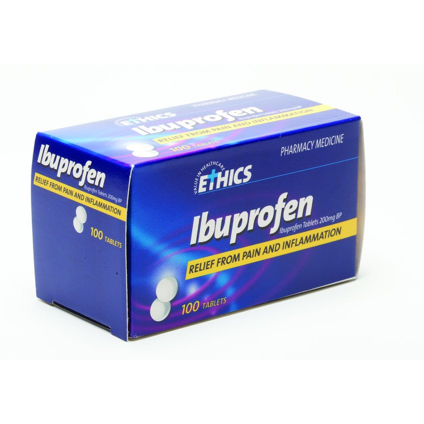 ETHICS Ibuprofen 200mg Tablets 100s
