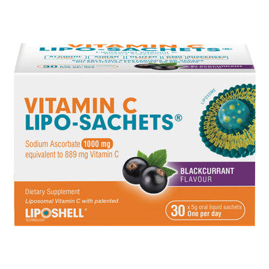 Lipo-Sachets VitC B/currant Flav 30s